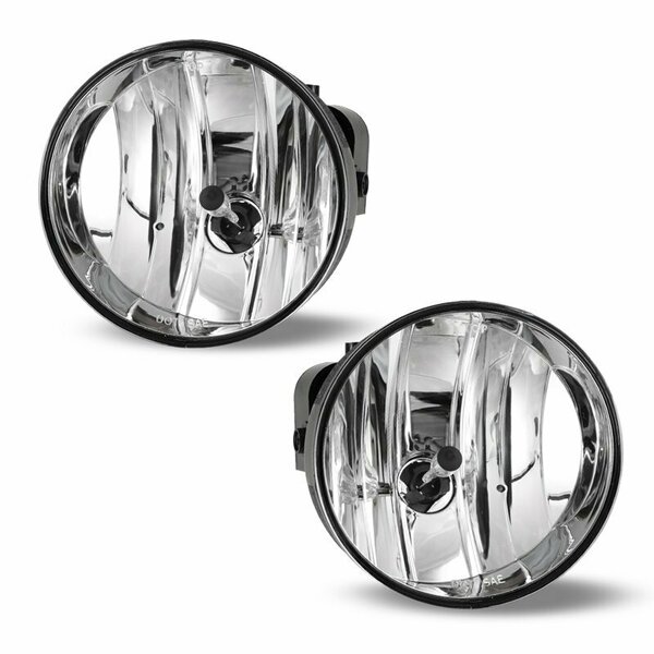 Winjet Fog Lights - Clear CFWJ-0206-C